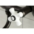 thumbnail image 4 of Kingston Brass KS616ORB Wall Mount Bathroom Faucet, Oil Rubbed Bronze, 4 of 5
