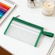 thumbnail image 5 of Bolsa impermeable para documentos, organizador de archivos portátil, carpeta multiusos para almacenamiento de papel para oficina, escuela y hogar, estuche transparente de malla para lápices para, 5 of 5