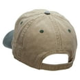 thumbnail image 3 of Massachusetts Year Established Embroidered Pigment Dyed Wash Cap - Khaki Green OSFM, 3 of 5