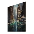 thumbnail image 2 of Designart "Canyon Depths" Landscape & Nature Print on Natural Pine Wood, 2 of 5