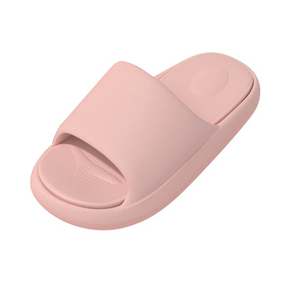 Ketyyh-chn99 Slippers for Women Outdoor Men's Summer Shoes Slippers Non Slip Novelty Open Toe Slippers Summer Home Bathroom Platform Slippers (Pink, 8.5)