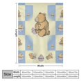 thumbnail image 4 of Orinice Capybara Blanket Super Soft Warm Animal Flannel Throw Blankets for Boys Girls Adults Lovers for Couch Sofa Bed Office Gifts  50x60in, 4 of 6