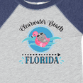 thumbnail image 4 of Inktastic Clearwater Beach Florida Trip Girls Baby Bodysuit, 4 of 5