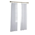 thumbnail image 5 of Mainstays Embroidered Scroll Sheer Single Curtain Panel, White, 38" W x 84" L, 5 of 8