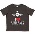 thumbnail image 3 of Inktastic Plane I Love Airplanes Boys or Girls Toddler T-Shirt, 3 of 5