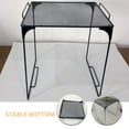thumbnail image 2 of 1Pcs Iron Locker Shelf Black 32.5X28.5X25.5in Foldable Storage for Home Kitchen Bathroom, 2 of 9