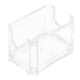 thumbnail image 2 of Caja de escritorio para guardar bolsitas de té, 2 unidades, de acrílico, transparente, 2 of 6