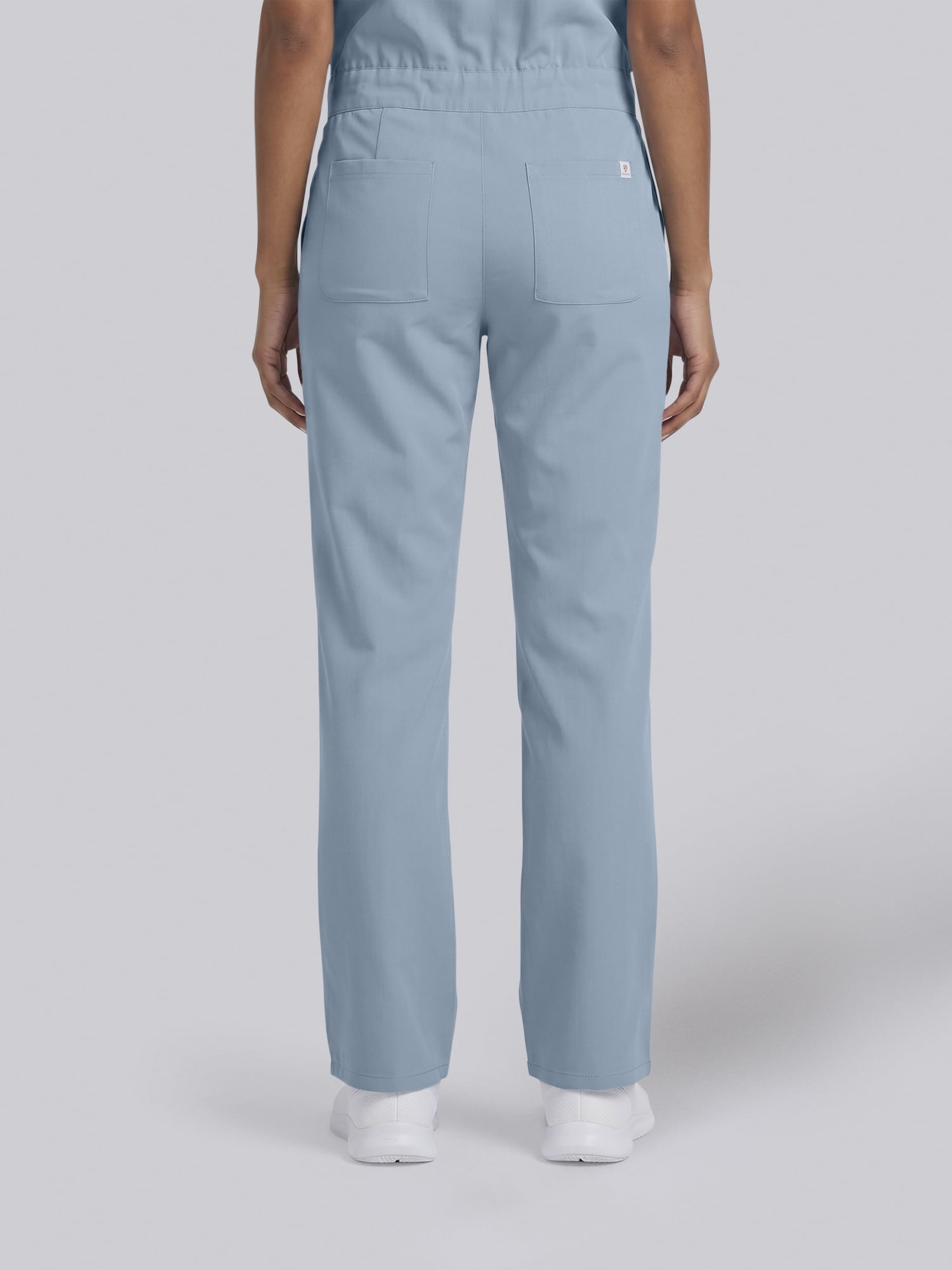Scrubstar Ultimate Women’s Antimicrobial Drawstring Straight Leg Scrub Jumpsuit, Sizes XS–2XL