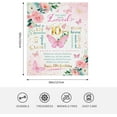 thumbnail image 5 of LHSHID 10th Birthday Gifts for Girls Presents for Ten Year Old Girl Birthday Gifts Ideas for Girls Age 10 Double Digits Birthday Decorations for Girl Throw Blanket 30"x40", 5 of 7