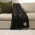 thumbnail image 1 of NHL, NBA, MLB Black Sports Throw Blanket, 50" x 60", 1 of 5