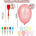 thumbnail image 3 of LovesTown Carnival Games Darts, 500Pcs Circus Decorations, Christmas Balloons, Water Balloons with 10Pcs Darts for Carnival Party Supplies, 3 of 10