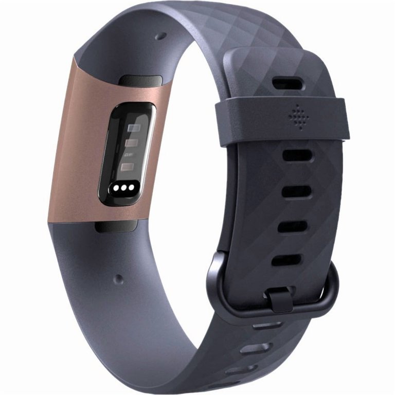 Fitbit Charge 3, Heart Rate Monitor, Wireless Wellness Fitness