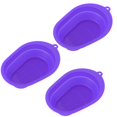 thumbnail image 4 of Alfombrilla de limpieza de brochas de maquillaje de silicona, 3 piezas Herramienta de limpieza cosmética de limpieza de maquillaje de silicona Tazón de limpieza de brochas de maquillaje plegable Durabilidad mejorada, 4 of 8