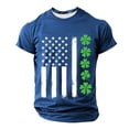 thumbnail image 3 of Awdenio Shirts for Men St Patricks Day Shirt: Irish Shamrock T Shirt Clover Saint Patricks Day Short Sleeve Tee Tops, 3 of 4