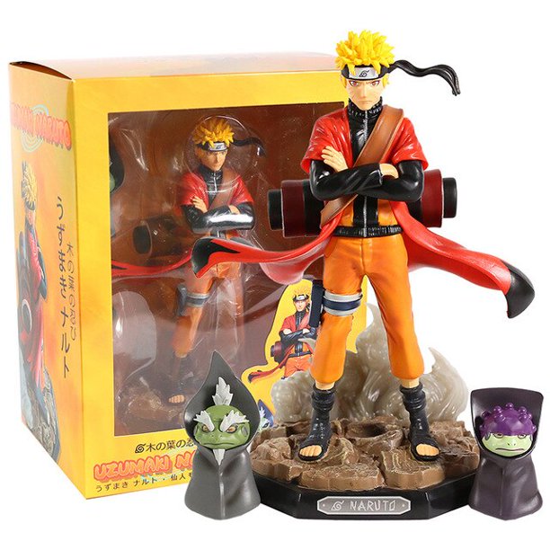 Figura de acción de Naruto Shippuden, modelo de Anime Hatake Kakashi Anbu Ver, figura de 21cm, estatua de 2 cabezas, juguete coleccionable Figma Fivean Figuras de anime