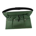 thumbnail image 2 of Delantal de jardinería, delantal para cosechar y recolectar, bolsa de trabajo y almacenamiento para verduras, Verde, 2 of 9