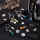 thumbnail image 5 of 180 piezas DIY 20 juegos de borlas para llaveros a granel, dijes inspiradores, kit para hacer llaveros, borlas de gamuza, dijes inspiradores, 5 of 7