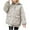 Gray, variant on Viikei Winter Coats for Women Women's Fall and Winter Long Sleeved Warm Cotton Jacket Bread