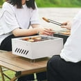 thumbnail image 4 of Hearth & Gear Gril de Bureau Iriday Huit Grils de Bureau Petit Gril de Barbecue Portable Ensemble de Réchaud à Thé Barbecue Extérieur Cuisson Camping Randonnée Pique-Nique Grils de Barbecue Grils de Barbecue Intégrés Barbecue, 4 of 6