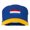 Gold Royal, variant on United States Map Embroidered Cap - Navy Khaki OSFM