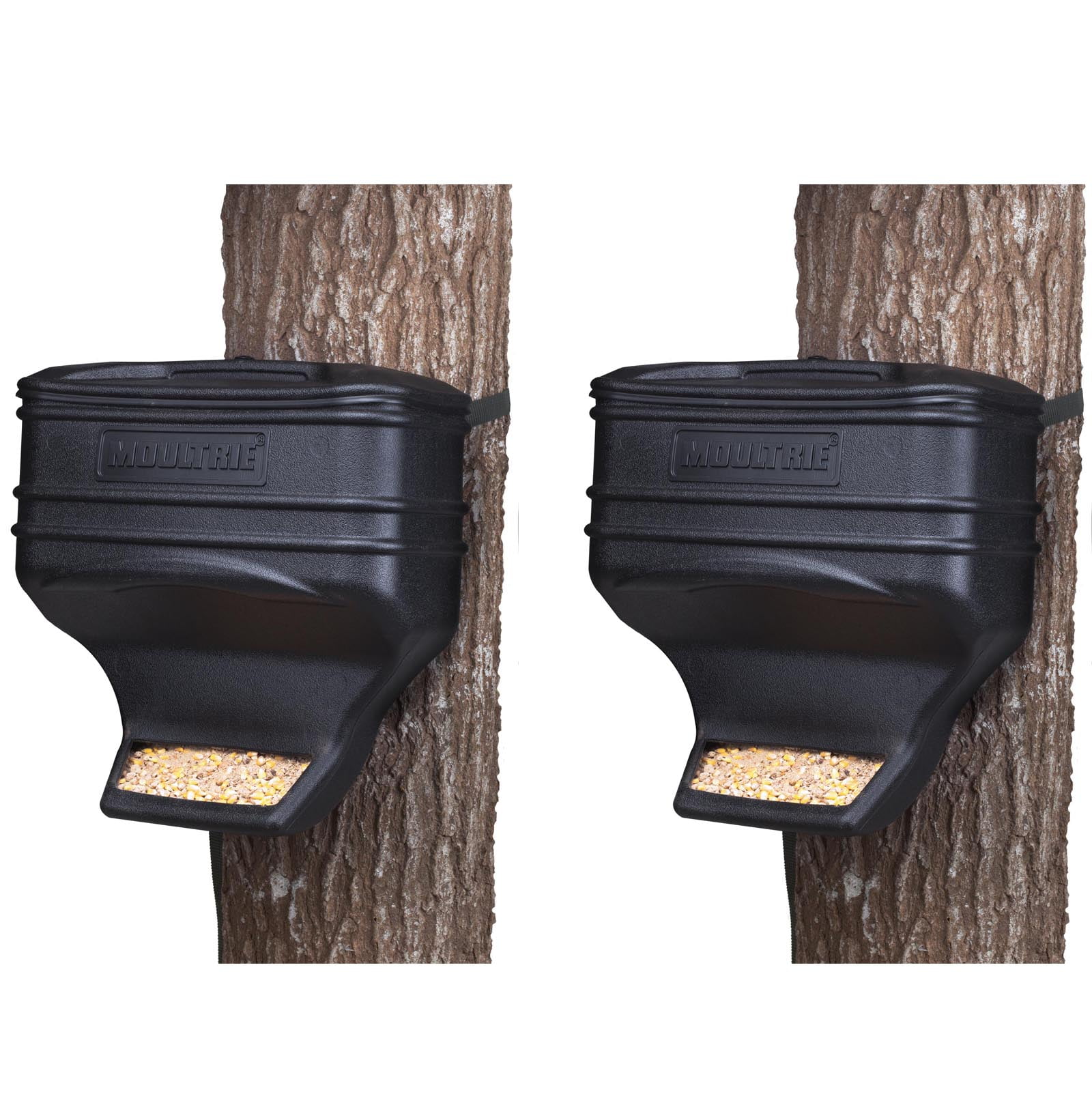 2 Moultrie Feed Station Food Dispensing Gravity Deer Feeder Kits