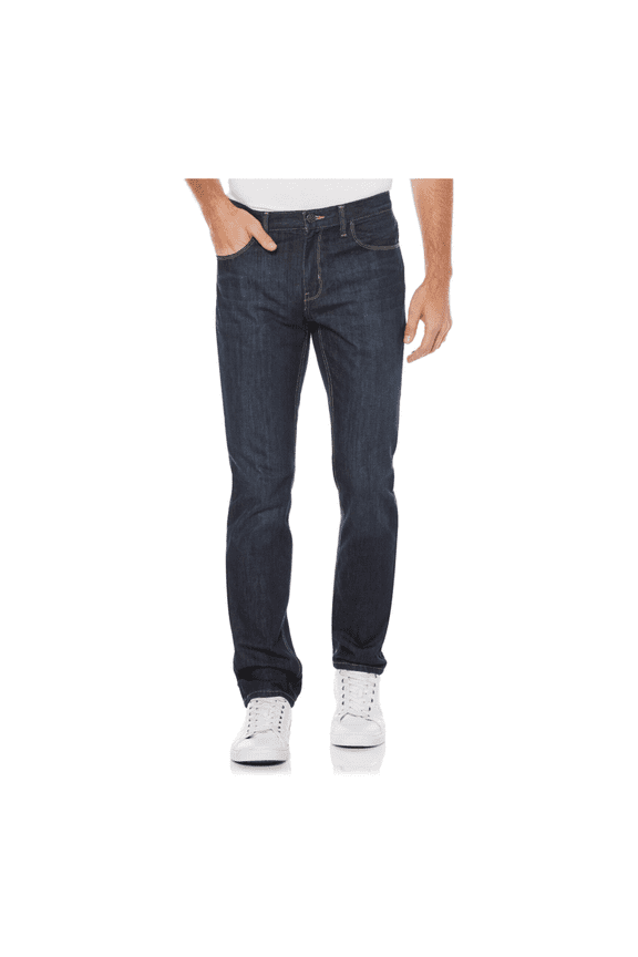 Men's Classic Fit Dark Indigo Denim Jeans, 52x30