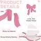 thumbnail image 3 of Uxcell 6Pcs Ganchos de Pared Decorativos, Ganchos Adhesivos de Metal para Toallas, Rosa Dorado/Blanco, 3 of 7