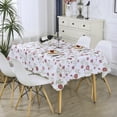 thumbnail image 4 of BKRE 137x183cm PEVA Film + Composite Tablecloth Round And Rectangular TV Cabinet Mat Square And Coffee Cloth, 4 of 4