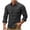 Black, variant on Mens Long Sleeve Rugged Shirts Ripstop Military Work Shirts Breathable Button Down Outdoor Hiking Shirt