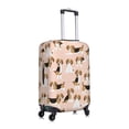 thumbnail image 3 of Balery Beagle Dog On Brown Luggage Cover Protector, Scratch And Dirt Resistant, Fits 18-32 Inch Luggage - Medium, 3 of 9