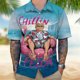 thumbnail image 3 of Trump tenía razón en todo Camisetas hawaianas con estampados de simpatizantes de Donald Trump Blusas de manga corta para fiestas navideñas, 3 of 5