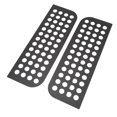 thumbnail image 4 of uds calcomanías para ventana de puerta trasera cubierta de Panel de vidrio de aleación de aluminio ajuste para Wrangler JL Gladiator JT Unlimited 4 puertas tipo A, 4 of 5