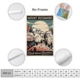 thumbnail image 2 of Motivational Inspirational Retro Tourism Wall Art Mount Rushmore Vintage Travel Poster Decor for Office Classroom Home Canvas Poster, 2 of 8