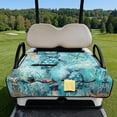 thumbnail image 2 of Uorisanigo Ocean Turtle Golf Cart Seat Covers Fits for EZGO, Club Car, Yamaha and More, Non-Slip Golf Cart Seat Towel Blanket with Storage Pockets Keeps Seats Comfortable and Clean, 2 of 6