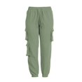 thumbnail image 4 of TheFound Women Solid Color Sweatpants Casual High Loose Fit Jogger Pants, 4 of 5