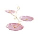 thumbnail image 4 of Portaplatos de frutas de 3 niveles Bandeja para servir de 3 niveles Almacenamiento multiusos Pastel de bodas rosa, 4 of 9