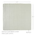 thumbnail image 4 of VHC Finders Keepers Country Soft White Cotton Quilt with Shams, California King, 4 of 5