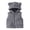 Grey, variant on Toddler Girls Boys Fleec𝖾 Vest Winter Lightweight Sleeveless Be𝖺r Ears Zipper Jacket Pockets Windproof Warm Childrens Outerwear Vest Top Thermal Insulated Casual Wear