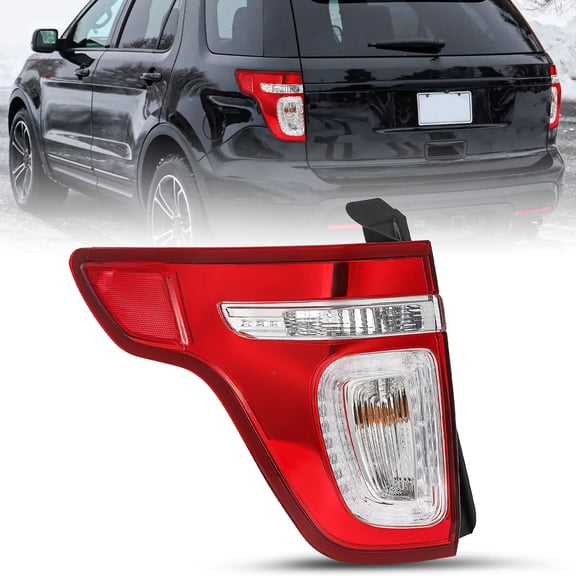 For Ford Explorer 2011-2015 LED Left Driver Tail Light Brake Lamp Assembly