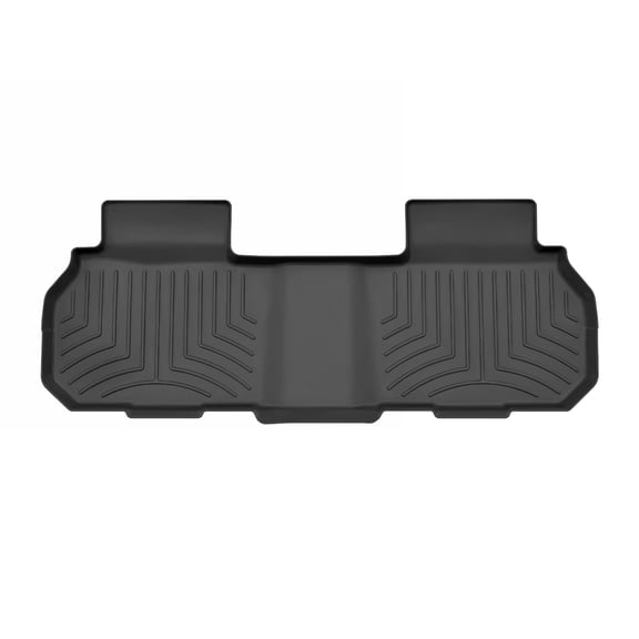 WeatherTech FloorLiner HP Custom Fit Floor Mats compatible with Acadia, Enclave, Traverse - 2nd Row, Black