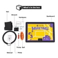 thumbnail image 2 of Exacme Trampoline Basketball Hoop for Straight Net Pole, BH07YE, 2 of 8