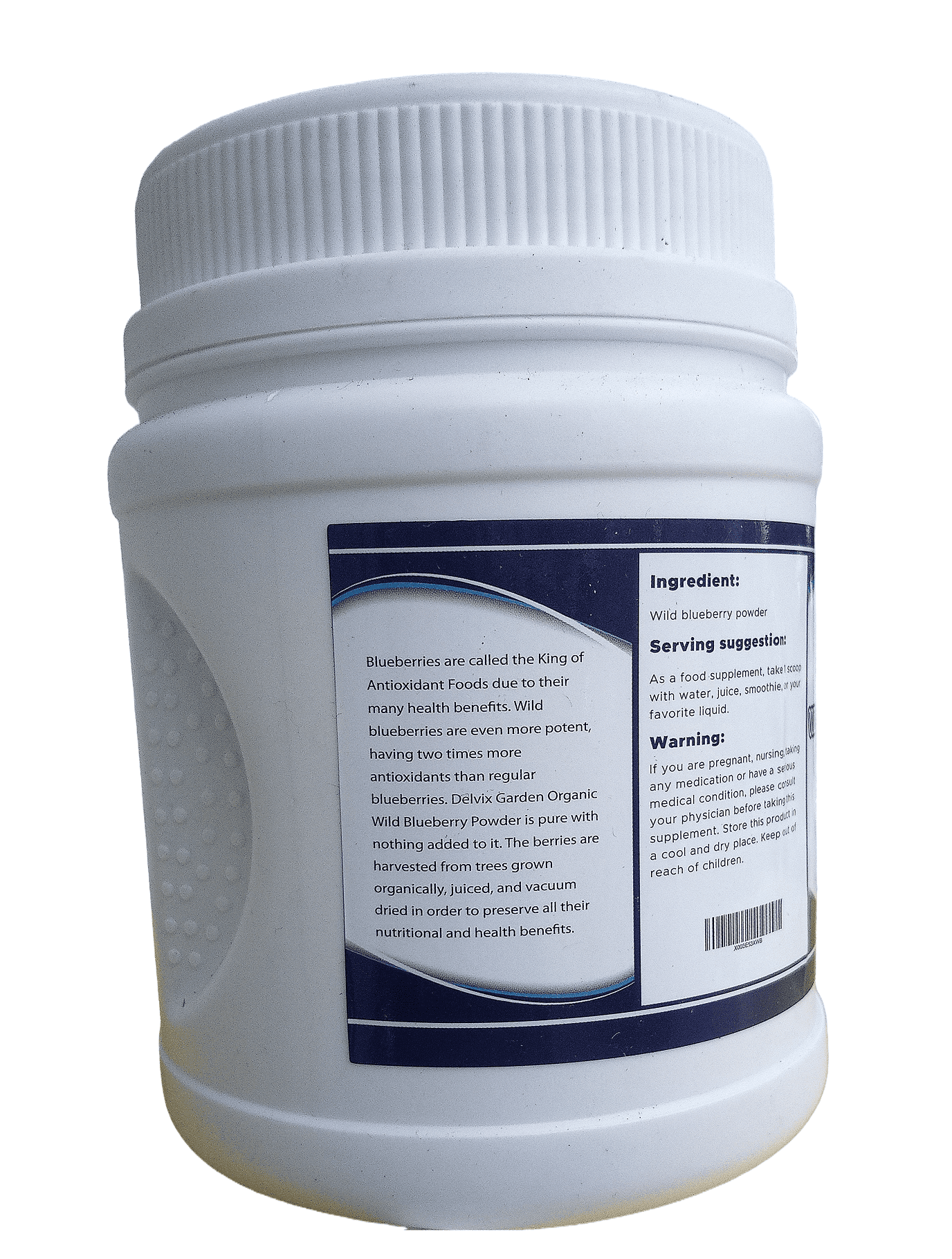 Organic Blueberry Powder 10 oz – Pure Freeze-Dried Wild Blueberry Powder for Smoothies, Baking, and Beverages