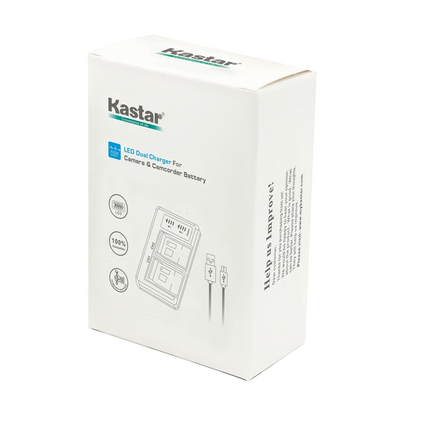 Kastar 3-Pack Battery and LTD2 USB Charger Compatible with Motorola TalkAbout T6000, TalkAbout T6500, TalkAbout T6500R, TalkAbout T8500, TalkAbout T9500 Two-Way Radio Walkie Talkies