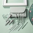 thumbnail image 4 of Nail Clippers Manicure Tool Set, With Portable Travel Case, Cuticle Nippers And Cutter Kit, Professional Nail Clippers Pedicure Kit, Grooming Kit For Travel-Purple, 4 of 4