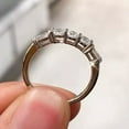 thumbnail image 3 of 2Ct Round Cut Lab Created Diamond Full Eternity Band Ring 14k White Gold Plated, 3 of 3