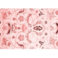 thumbnail image 1 of Ahgly Company Indoor Rectangle Abstract Red Contemporary Area Rugs, 8' x 10', 1 of 4