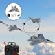 thumbnail image 4 of de telemando de 4 canales, juguete de aprendizaje para niños, de juguete, patio trasero, juguetes de para niños, RC, Hugo Avión RC, 4 of 10