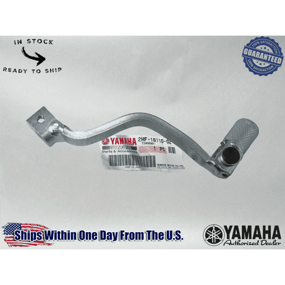 Yamaha Genuine OEM Authentic Gear Shift Lever Shifter Pedal 2HF-18110-02-00