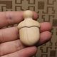 thumbnail image 1 of Puntoco Manualidades de bendición de madera Decoraciones colgantes de bricolaje Regalos para bebés Adorno de madera de melocotón pequeño Feng Shui Decoración para colgar en la puerta Estilo, 1 of 2