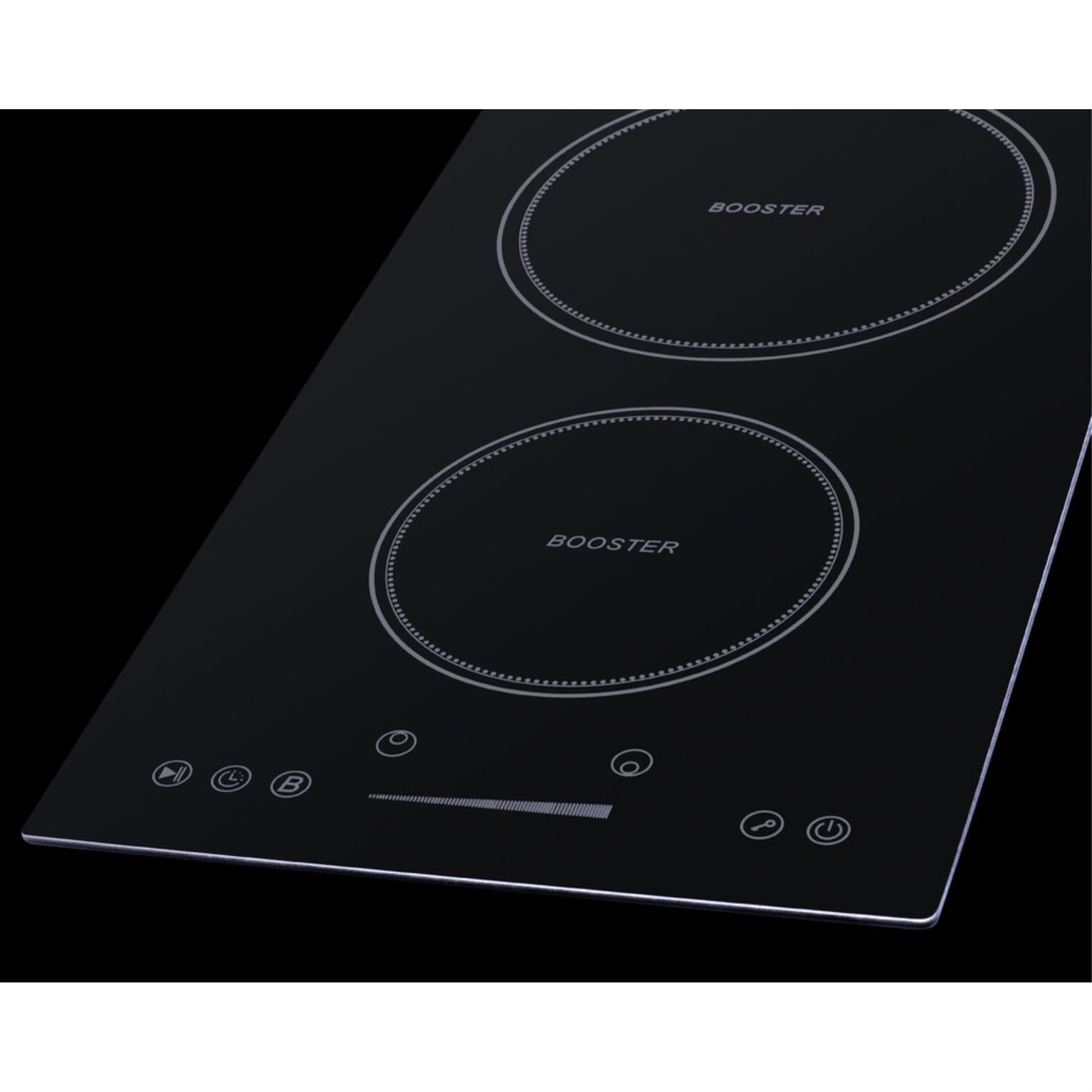 12" Wide 208-240V 2-Zone Induction Cooktop